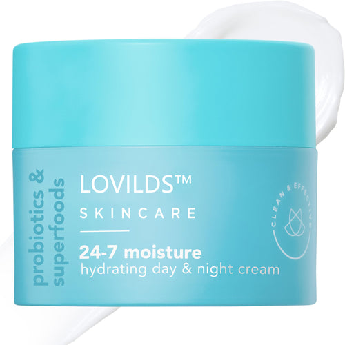 š§ LOVILDS⢠24-7 Hydrating Day & Night Cream: Nourish, Balance & Smooth Skin with Watermelon & Apple Extract