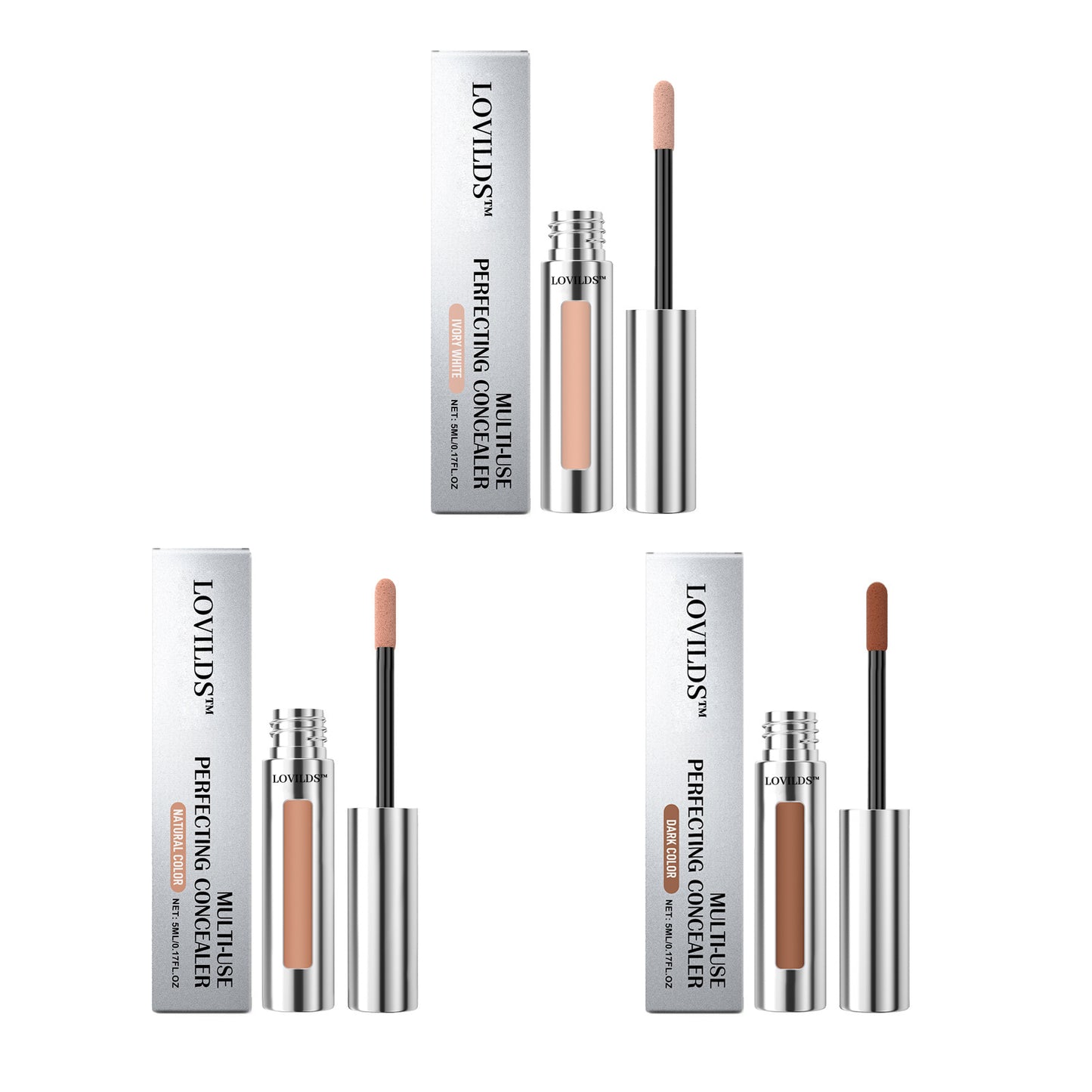 đĽLimited Time 50% Off! đLOVILDS⢠Flawless Concealer â 24H Full Coverage, Undetectable Finish