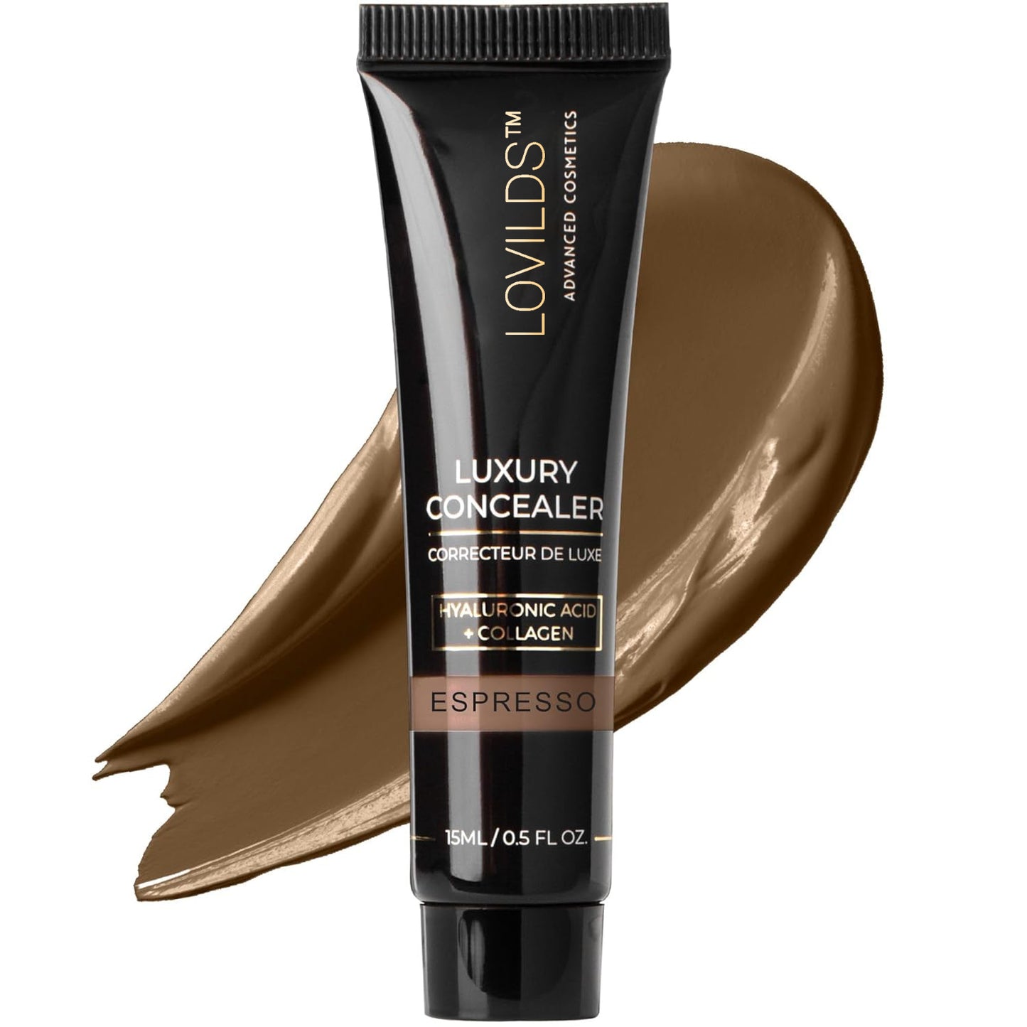 🔥Limited Time 50% Off! 🌟 LOVILDS™ Premium Luxury Concealer & Foundation 2-in-1 with Age-Defying Ingredients - Targets Dark Circles, Wrinkles, Fine Lines & Spots, Long-Lasting Wear for Mature Skin