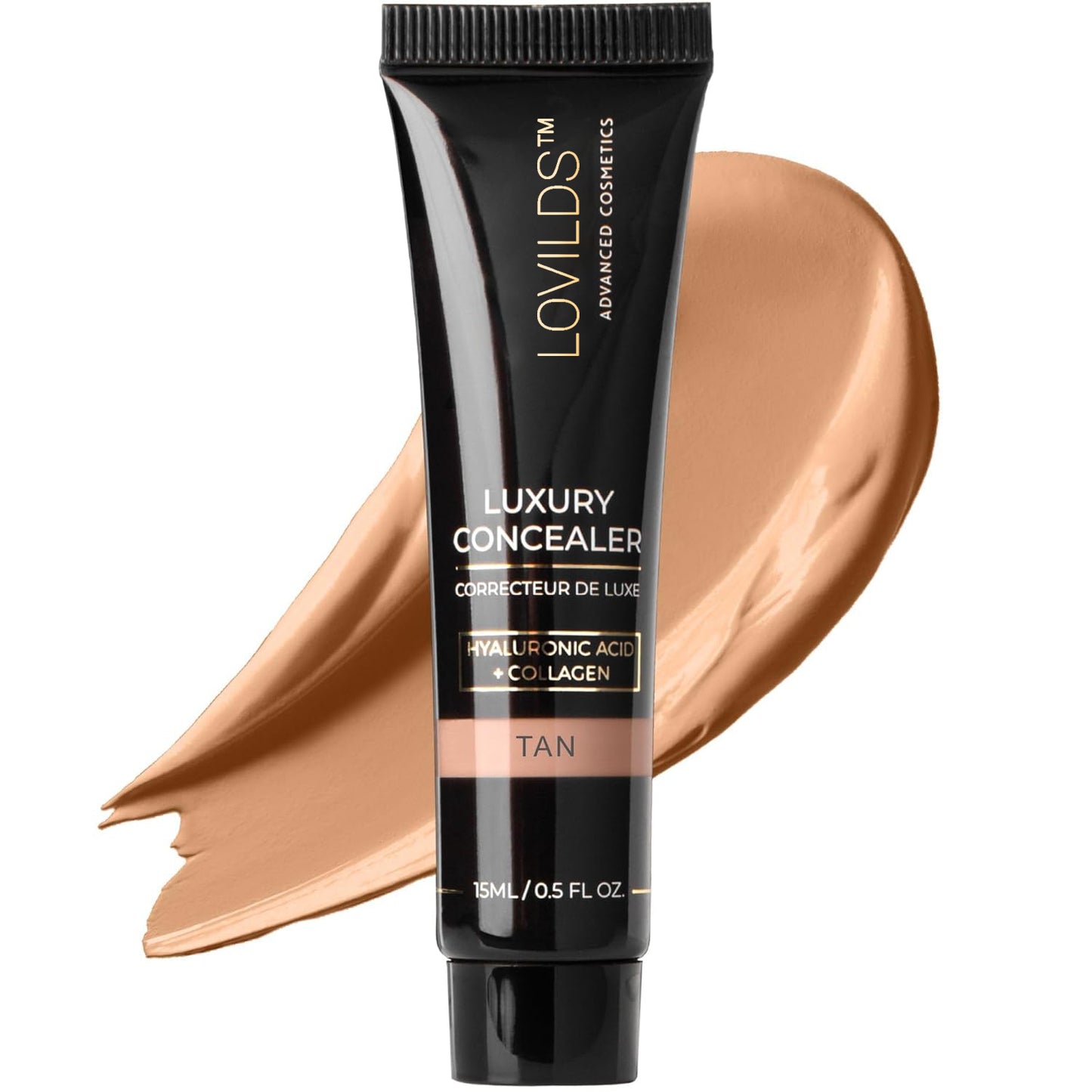 🔥Limited Time 50% Off! 🌟 LOVILDS™ Premium Luxury Concealer & Foundation 2-in-1 with Age-Defying Ingredients - Targets Dark Circles, Wrinkles, Fine Lines & Spots, Long-Lasting Wear for Mature Skin