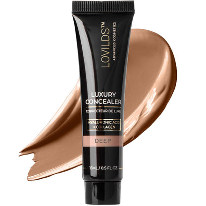 🔥Limited Time 50% Off! 🌟 LOVILDS™ Premium Luxury Concealer & Foundation 2-in-1 with Age-Defying Ingredients - Targets Dark Circles, Wrinkles, Fine Lines & Spots, Long-Lasting Wear for Mature Skin