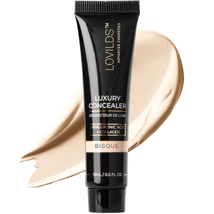 🔥Limited Time 50% Off! 🌟 LOVILDS™ Premium Luxury Concealer & Foundation 2-in-1 with Age-Defying Ingredients - Targets Dark Circles, Wrinkles, Fine Lines & Spots, Long-Lasting Wear for Mature Skin