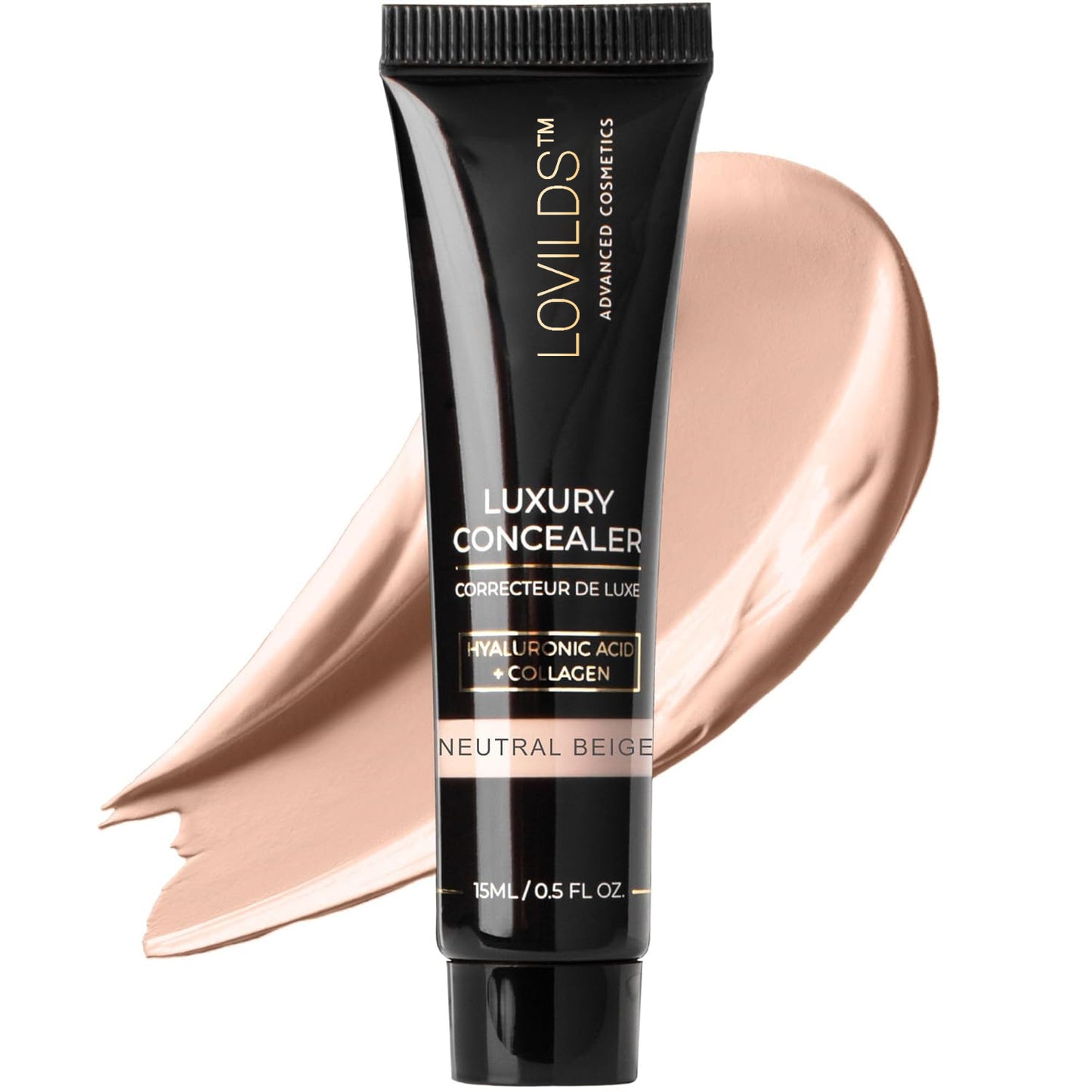 🔥Limited Time 50% Off! 🌟 LOVILDS™ Premium Luxury Concealer & Foundation 2-in-1 with Age-Defying Ingredients - Targets Dark Circles, Wrinkles, Fine Lines & Spots, Long-Lasting Wear for Mature Skin