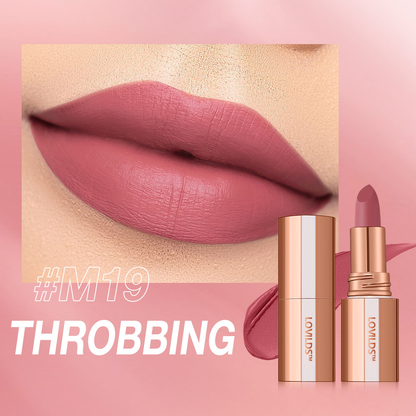 💋 LOVILDS™ Velvet Matte Lipstick - Silky & Richly Pigmented, 24H Long-Lasting, Smudge-Proof, Waterproof & Kiss-Proof