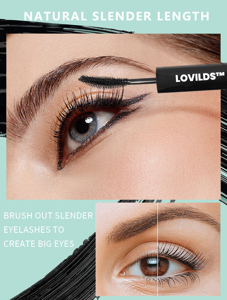 🌟 LOVILDS™ 2-in-1 Dual-Ended Mascara – Waterproof, Long-Lasting Formula for Dramatic Volume & Length