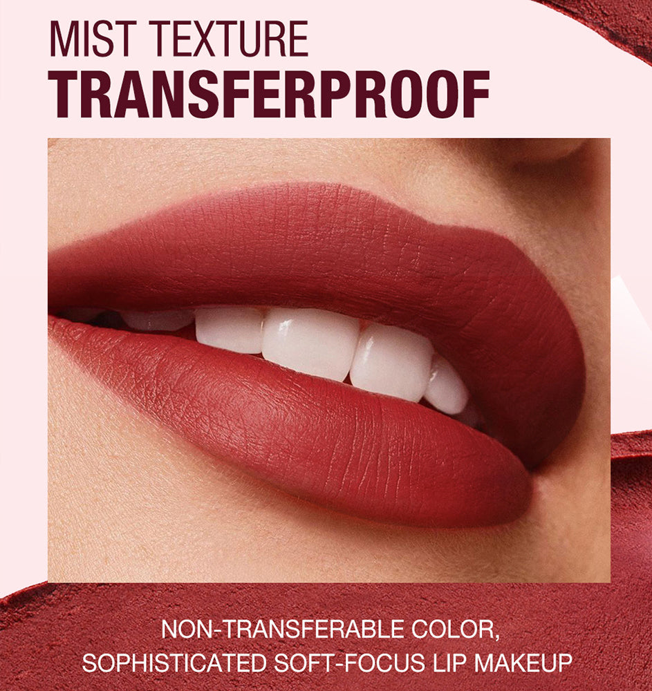 💋 LOVILDS™ Velvet Matte Lipstick - Silky & Richly Pigmented, 24H Long-Lasting, Smudge-Proof, Waterproof & Kiss-Proof
