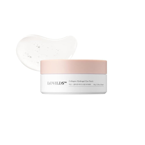 🌟 LOVILDS™ Collagen Hydrogel Eye Patch (30 Pairs) - Deep Hydrating Under Eye Patches, Fade Eye Wrinkles & Facial Wrinkles, Reduce Dark Circles, Easy Application for Radiant Eye Area