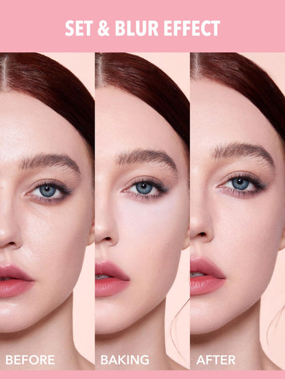 ✨ LOVILDS™ Dual-Layer Soft Focus Setting Powder · For Eyes & Face, Flawless Long-Lasting Finish