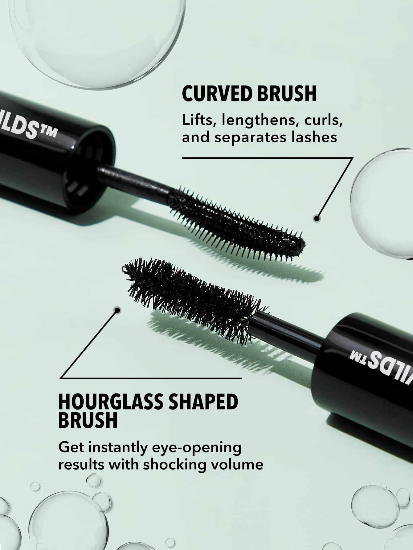 🌟 LOVILDS™ 2-in-1 Dual-Ended Mascara – Waterproof, Long-Lasting Formula for Dramatic Volume & Length