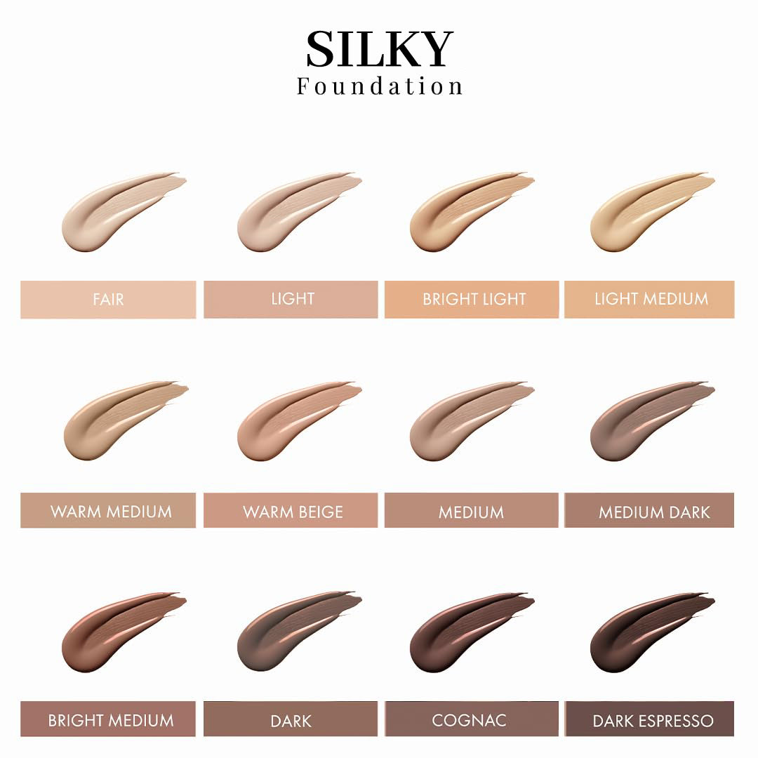 ✨ LOVILDS™ Radiance-Boosting Mineral Lightweight Foundation Set – Includes Silky Foundation and Professional Powder Brush (2-Piece Set)