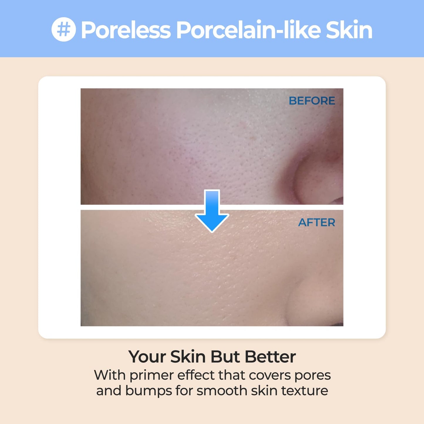 ✨ LOVILDS™ All-in-One Tinted Sunscreen (Sunscreen + Primer + Foundation) | Lightweight Beige Tone-Up Base | SPF50+ PA++++ | Hydrating Sheer-Finish Korean Skincare