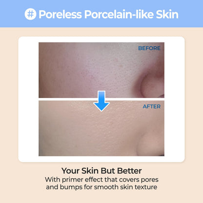 ✨ LOVILDS™ All-in-One Tinted Sunscreen (Sunscreen + Primer + Foundation) | Lightweight Beige Tone-Up Base | SPF50+ PA++++ | Hydrating Sheer-Finish Korean Skincare