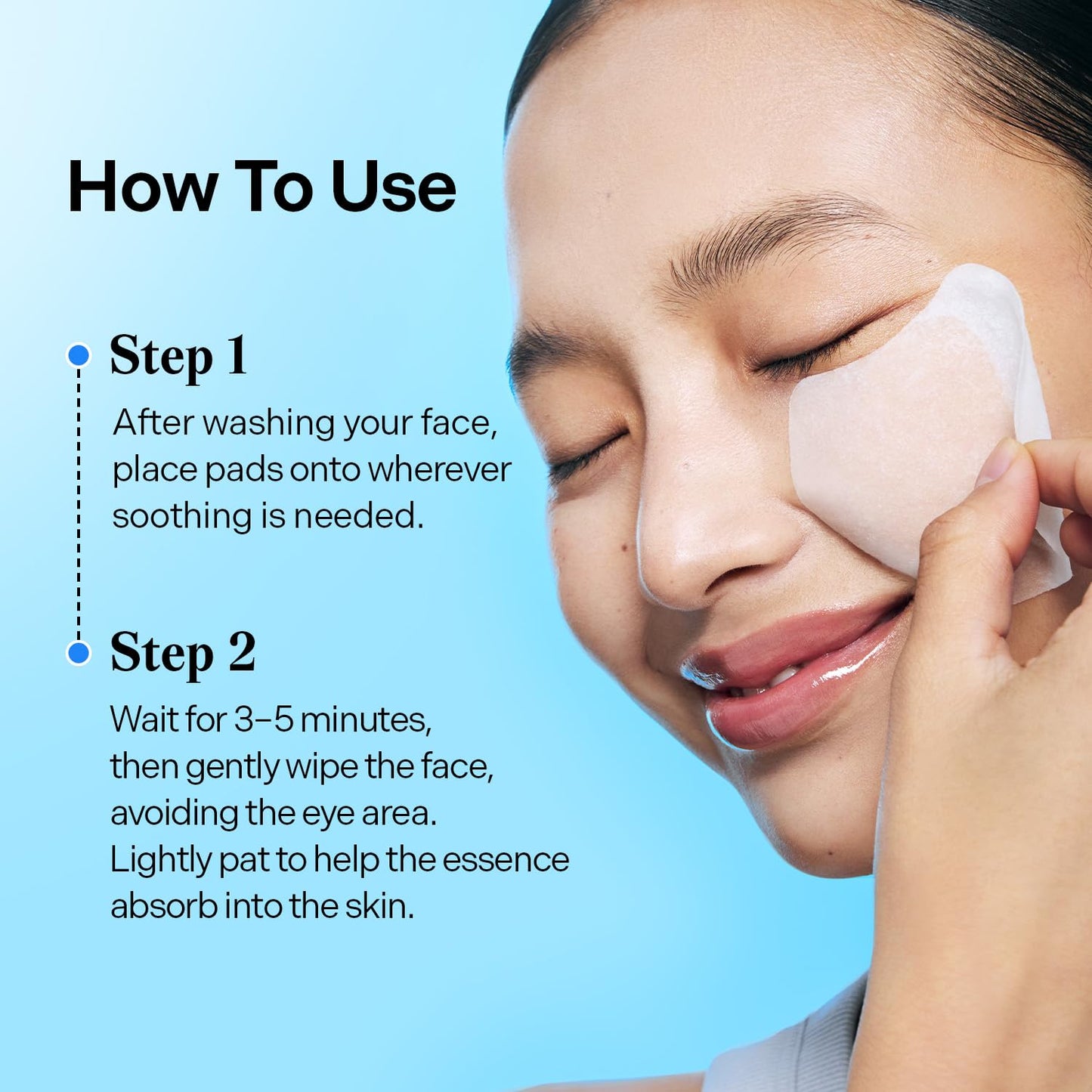 💦 LOVILDS™ Multi Pad (80 Sheets) | Hydrating & Soothing Facial Pads | Cooling Spot Mask with Hyaluronic Acid, Panthenol & Allantoin | Deep Moisture & Calming Care