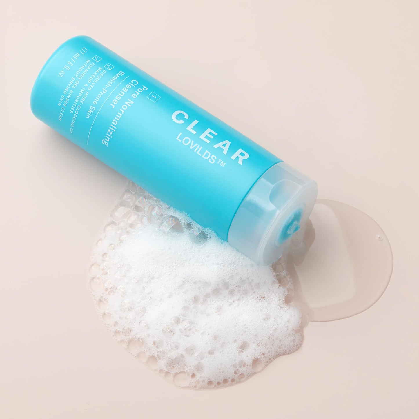 ✨ LOVILDS™ Clear Pore Normalizing Facial Cleanser – Salicylic Acid Acne Face Wash for Blackheads, Redness & Clogged Pores