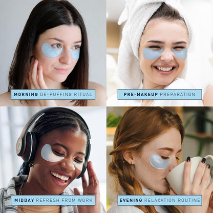 👁️ LOVILDS™ Retinol Collagen Under Eye Gels Mask (30 Pairs) - Anti-Aging Eye Treatment Pads to Reduce Dark Circles, Wrinkles, Puffy Eyes & Eye Bags